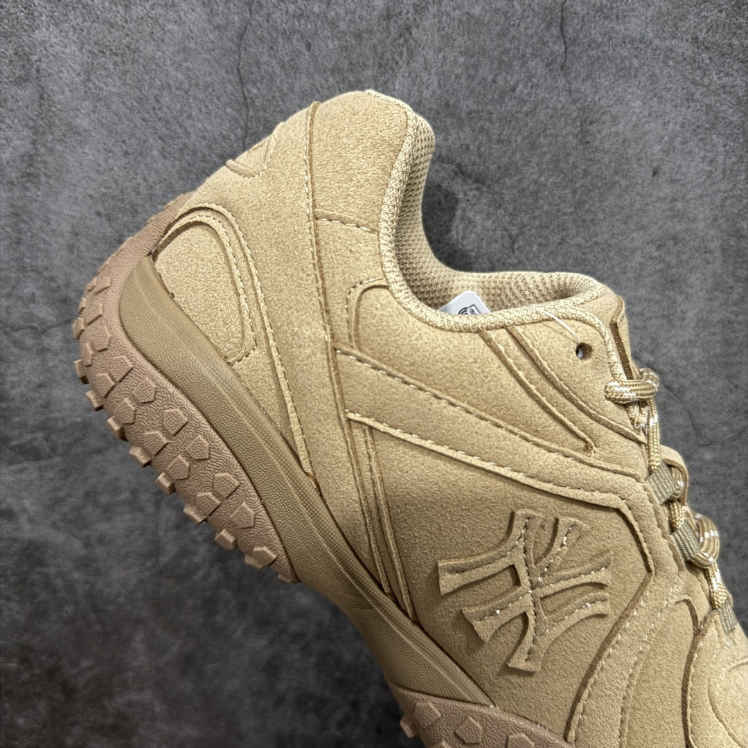 【纯原】MLB 纽约洋基队 双鞋带 轻量运动百搭 豆豆薄底鞋 防滑轻便 低帮 板鞋 男女同款 MLB官方