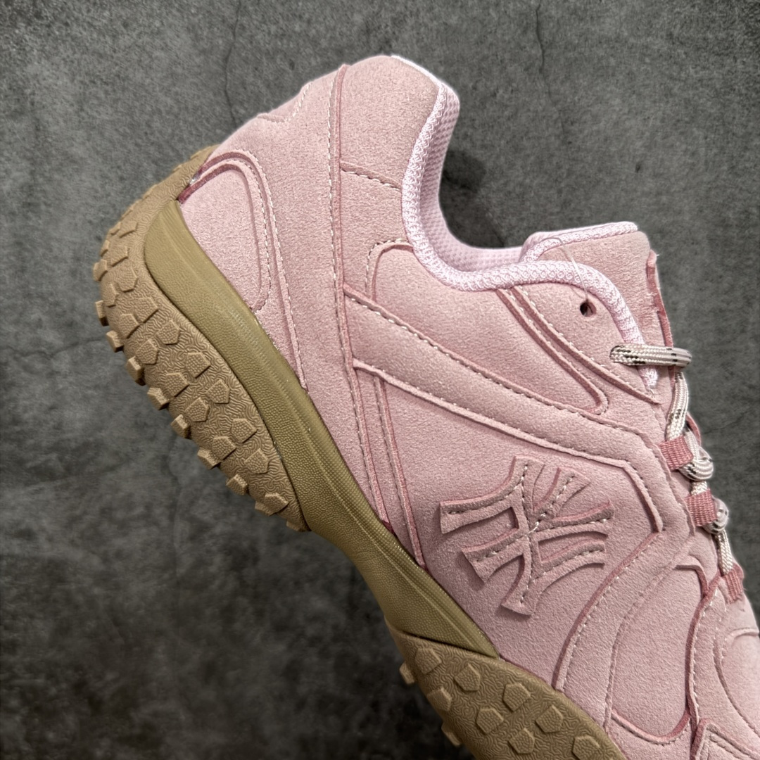 【纯原】MLB 纽约洋基队 双鞋带 轻量运动百搭 豆豆薄底鞋 防滑轻便 低帮 板鞋 男女同款 MLB官方