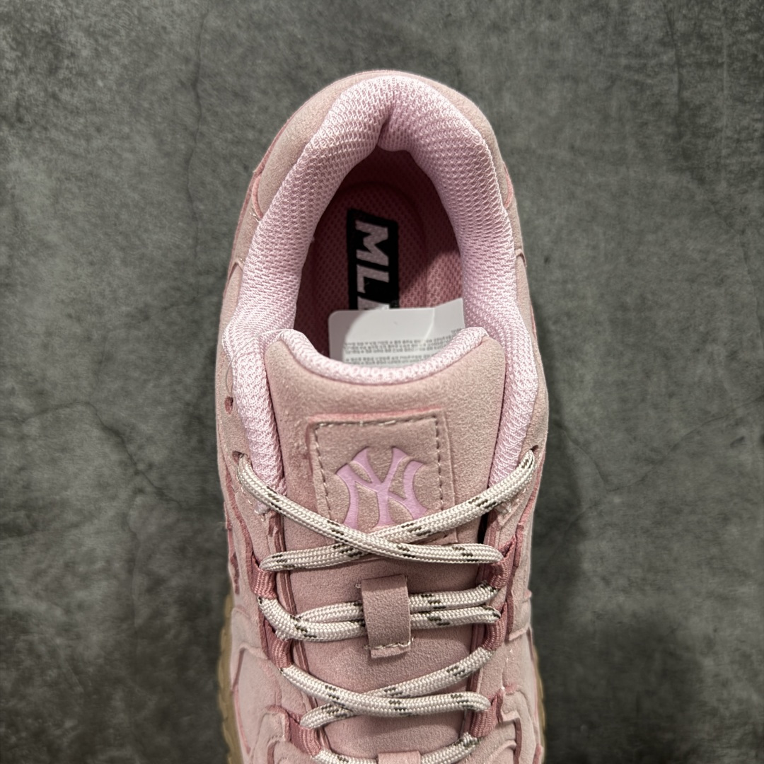 【纯原】MLB 纽约洋基队 双鞋带 轻量运动百搭 豆豆薄底鞋 防滑轻便 低帮 板鞋 男女同款 MLB官方