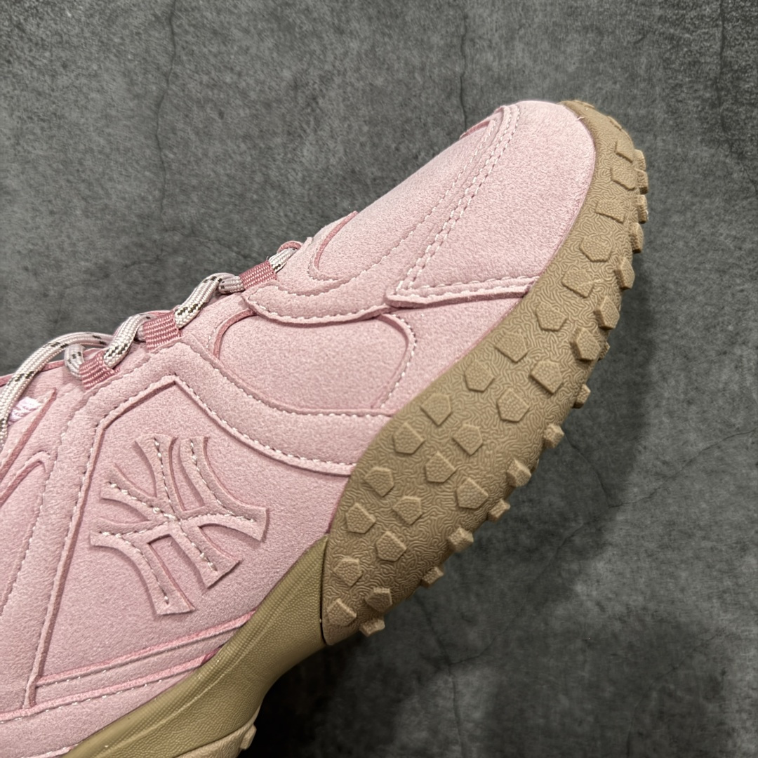 【纯原】MLB 纽约洋基队 双鞋带 轻量运动百搭 豆豆薄底鞋 防滑轻便 低帮 板鞋 男女同款 MLB官方