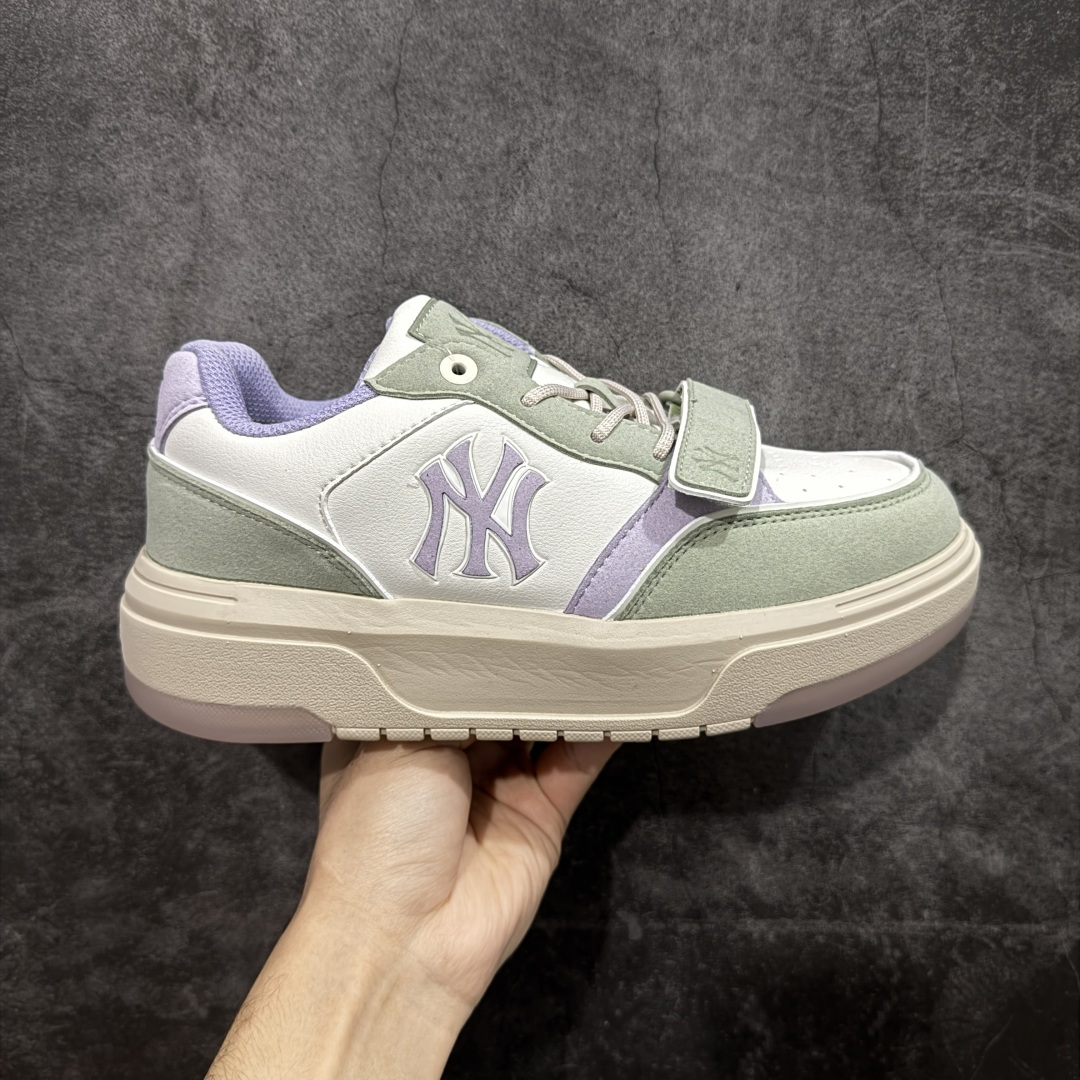 【公司级】韩国洋基队NY大标潮流老爹鞋 MLB小白鞋市面上唯一顶级纯原版本 原材料打造 原楦原档案数据开发版型 完美鞋头弧度/后套收口效果🆚市面文案版本‼️ 原厂立体填充鞋舌海绵 中底注胶孔原数据开发模具大底 原厂转印标 保证不掉字 内增高6cm 原厂1:1模具开发 原厂进口纳米材质 原厂 全套手提袋 原盒雷射防伪标包装 天猫订单品质 官网尺码 35-45-选品中心