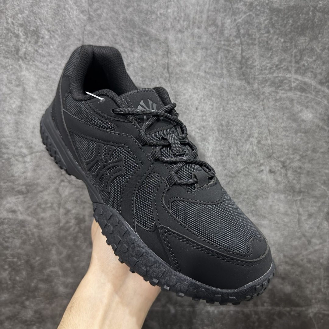 【纯原】MLB 纽约洋基队 双鞋带 轻量运动百搭 豆豆薄底鞋 防滑轻便 低帮 板鞋 男女同款 MLB官方