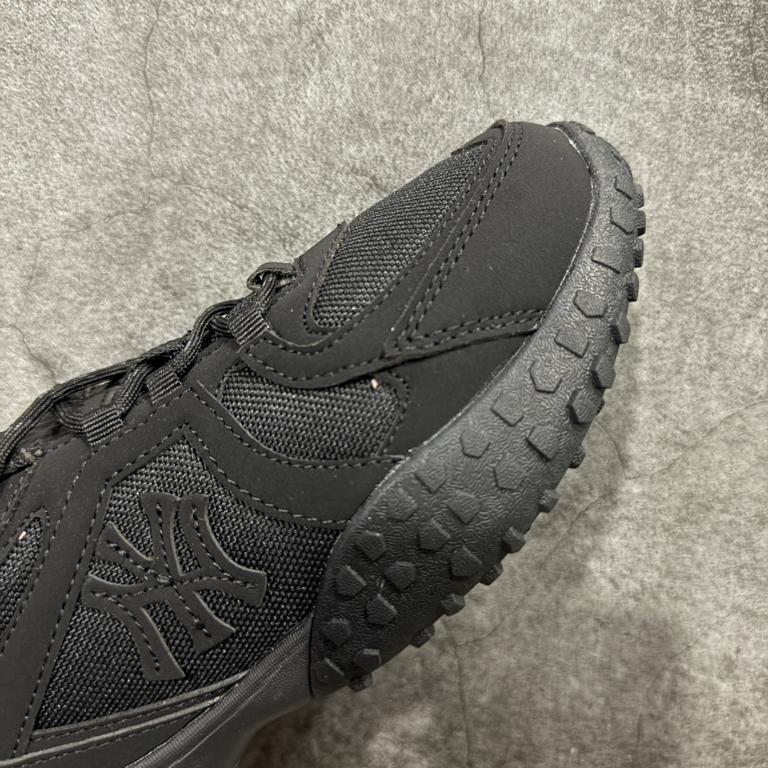 【纯原】MLB 纽约洋基队 双鞋带 轻量运动百搭 豆豆薄底鞋 防滑轻便 低帮 板鞋 男女同款 MLB官方