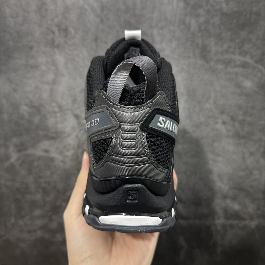 【纯原】SALOMON 萨洛蒙 XA PRO 3D 户外运动 网布减震防滑透气 低帮跑步鞋 男女同款 黑