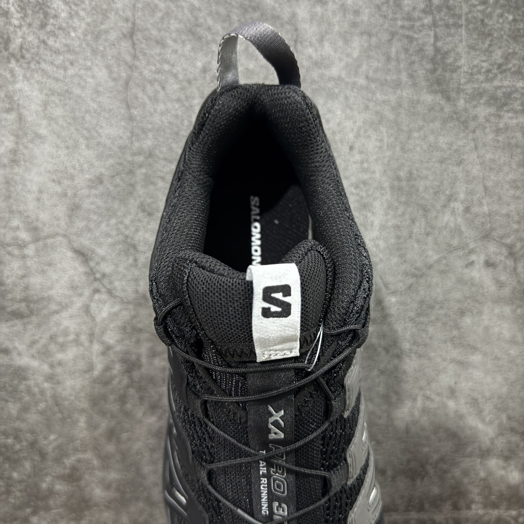【纯原】SALOMON 萨洛蒙 XA PRO 3D 户外运动 网布减震防滑透气 低帮跑步鞋 男女同款 黑