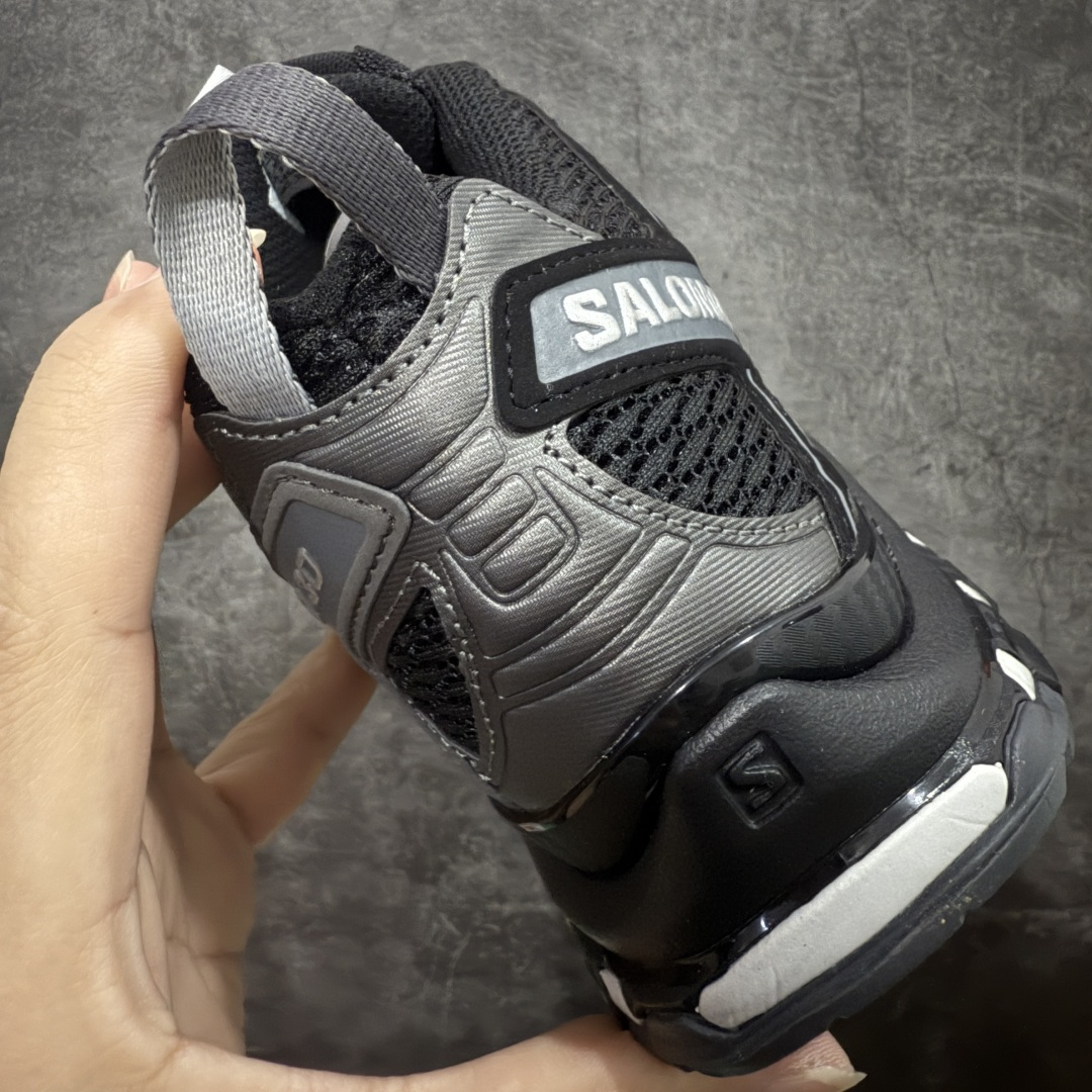 图片[2]-【666版本】SALOMON 萨洛蒙 XA PRO 3D 户外运动 网布减震防滑透气 低帮跑步鞋 男女同款 黑白粗面 392514 全新品质 巅峰之作 所有配色均购物原版拆解1：1开发 原材料打造 非市场公版便宜货 私模大底 清洁度比市场所有版本都高 全套原纸板楦头开发 原厂网布配套 确保原汁原味 完美呈现版型 原档数据独家私模五层组合大底 男女鞋同步官方开发至46 原装Ortholite轻量化鞋垫 中底布带钢印编号 原厂TPU锁扣 进口港宝加持 后跟自然饱满 还原公司包裹性 鞋面采用SENSIFT贴合技术 全方位贴合包裹脚型 鞋跟部鞋底牵引设计 提供强大的抓地性能 更适应野外崎岖不平的道路 其3D ADVANCED CHASSIS底盘 材料轻量大化 钉齿设计更具稳定性 防护性 鞋底易磨损区运用CONTAGRIP高耐磨材料 应对城市硬质路面长距离跑考验 尺码：36 36.5 37.5 38 38.5 39 40 40.5 41 42 42.5 43 44 45 46-选品中心