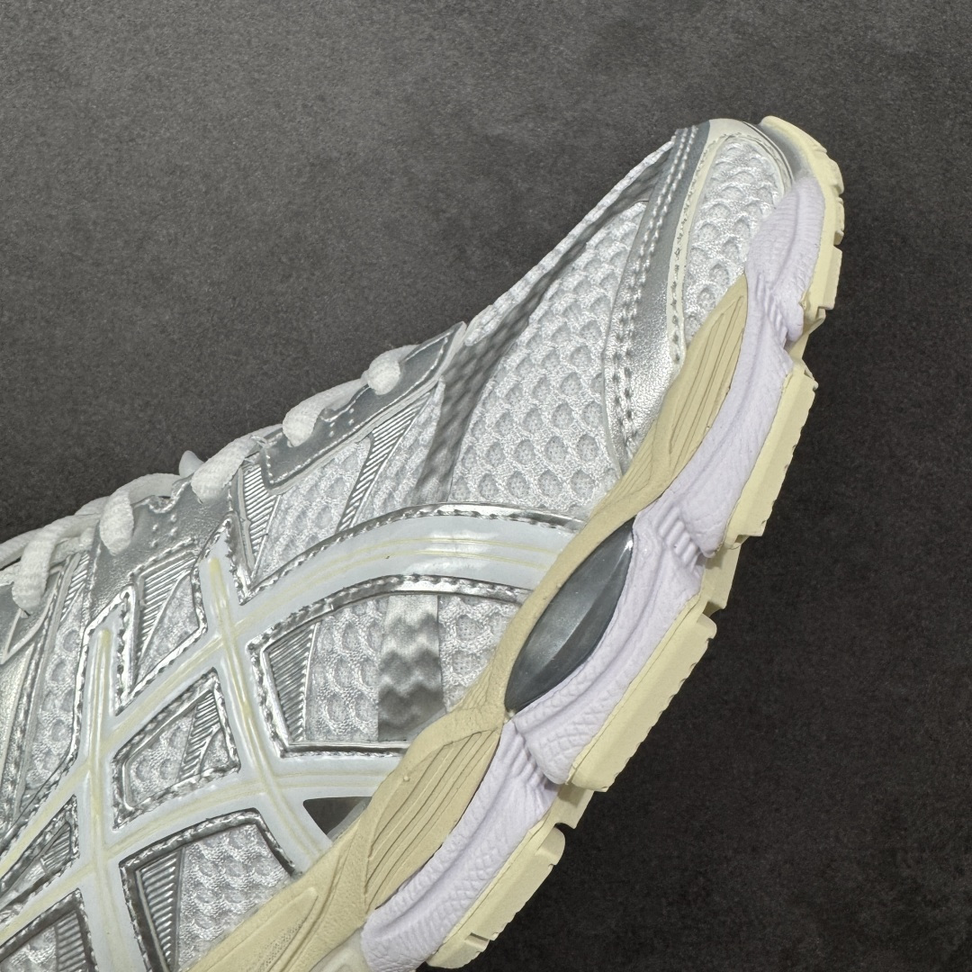 【纯原】Asics Gel-Cumulus 16亚瑟士复古时尚缓震运动跑步鞋鞋面采用无缝线工程网眼设计，