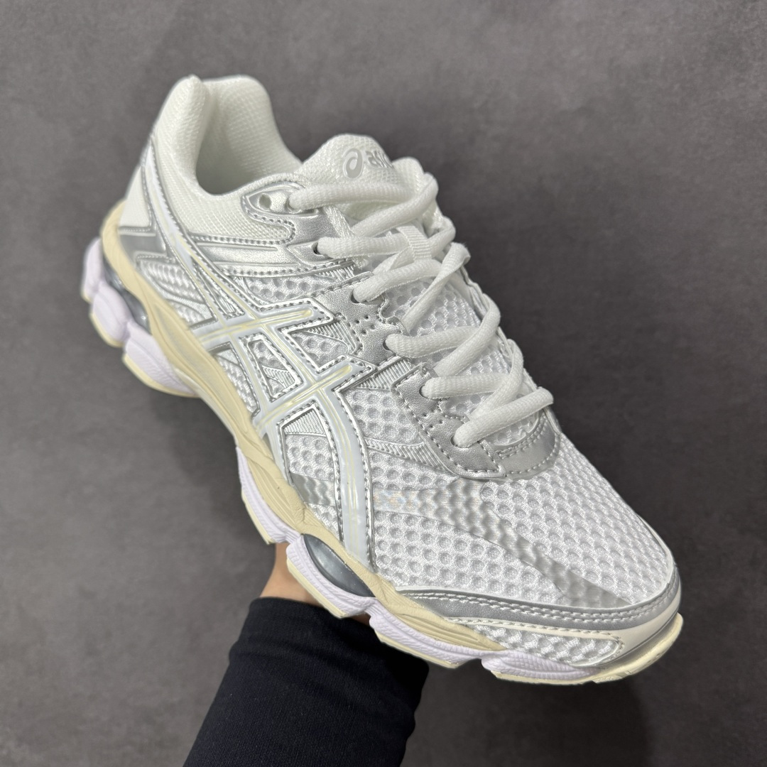 【纯原】Asics Gel-Cumulus 16亚瑟士复古时尚缓震运动跑步鞋鞋面采用无缝线工程网眼设计，