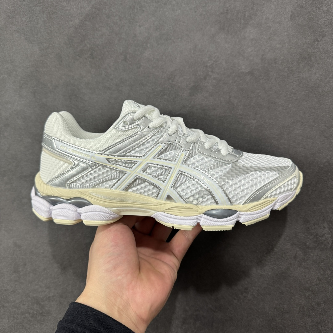 【纯原】Asics Gel-Cumulus 16亚瑟士复古时尚缓震运动跑步鞋鞋面采用无缝线工程网眼设计，