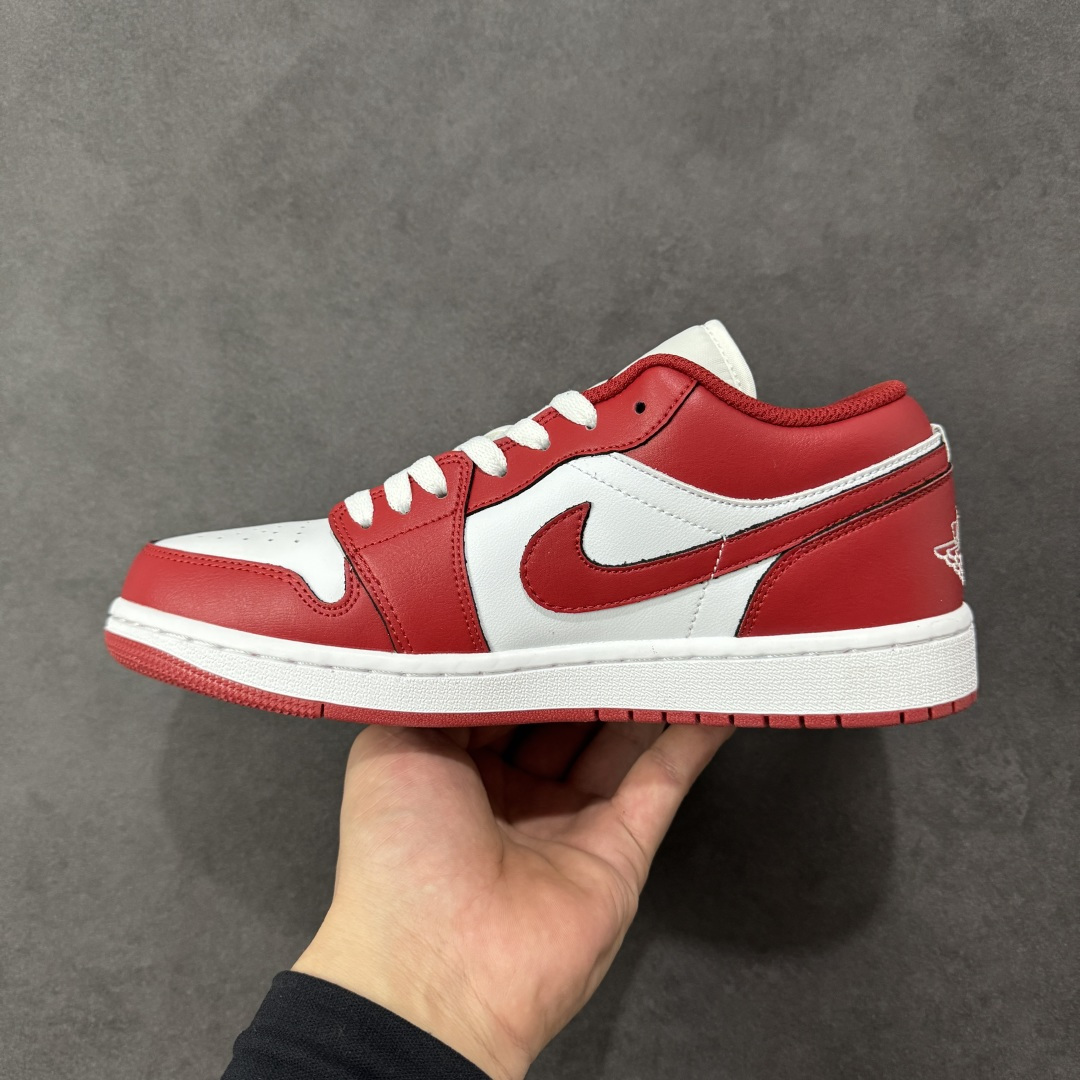 图片[2]-【K版纯原】Nike Air Jordan 1 Low AJ1 白红 马年限定 低帮复古文化篮球鞋 553558 166 市场唯一独家头层皮打造 原鞋原档案开发 原厂皮料 原档冲孔鞋头 正确满胶鞋垫 四线拉帮 原厂织唛标 鞋舌高弹海绵填充 尺码：36 36.5 37.5 38 38.5 39 40 40.5 41 42 42.5 43 44 44.5 45 46-选品中心
