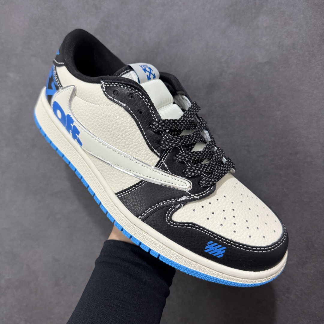 【纯原】Air Jordan 1 Low AJ1 乔1 OWF联名 倒钩高端定制 低帮复古篮球鞋#定制鞋