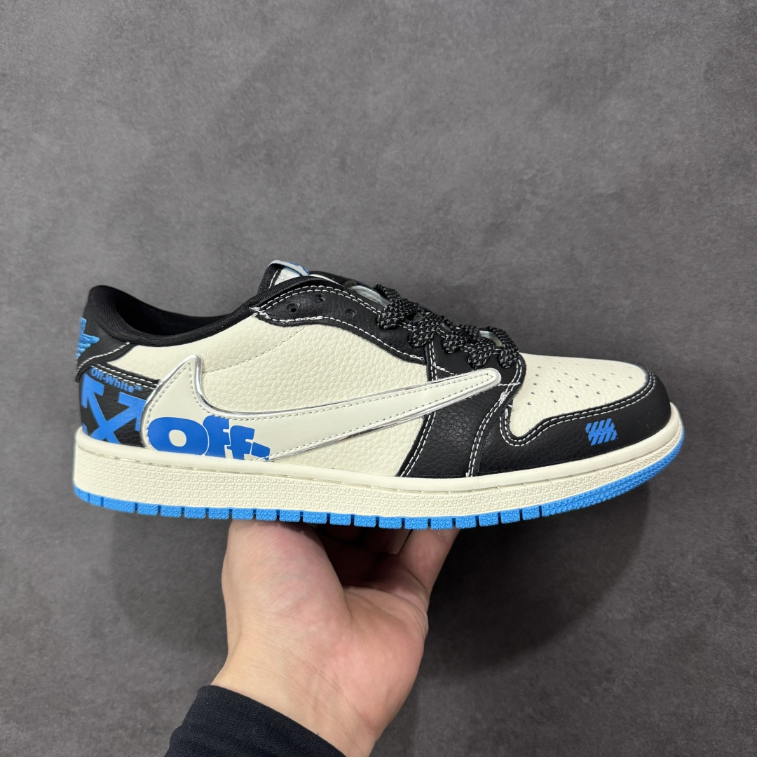 【纯原】Air Jordan 1 Low AJ1 乔1 OWF联名 倒钩高端定制 低帮复古篮球鞋#定制鞋