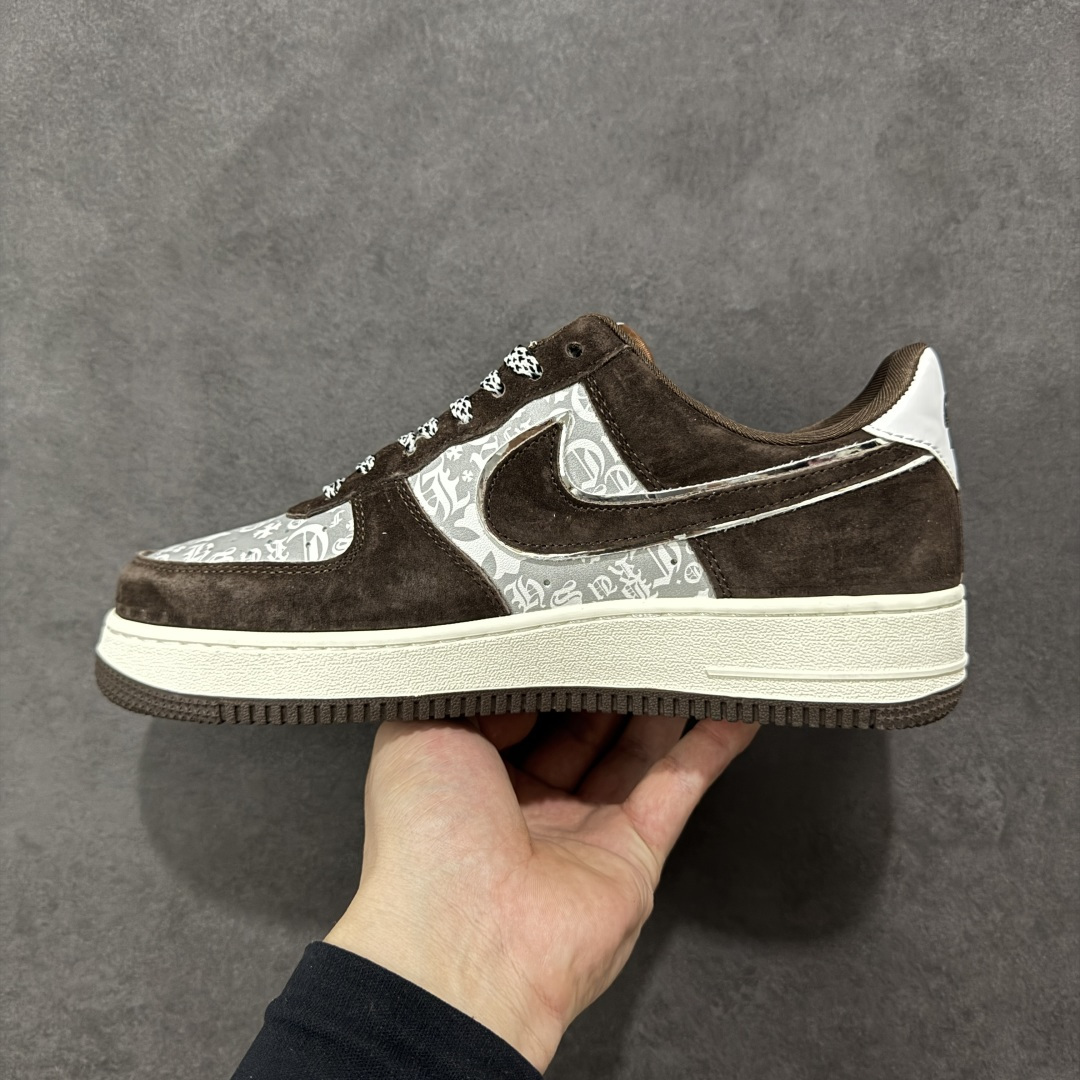 【纯原】NIke Air Force 1 '07 Low “克罗心联名——浅栗翻毛”空军一号 低帮 运动