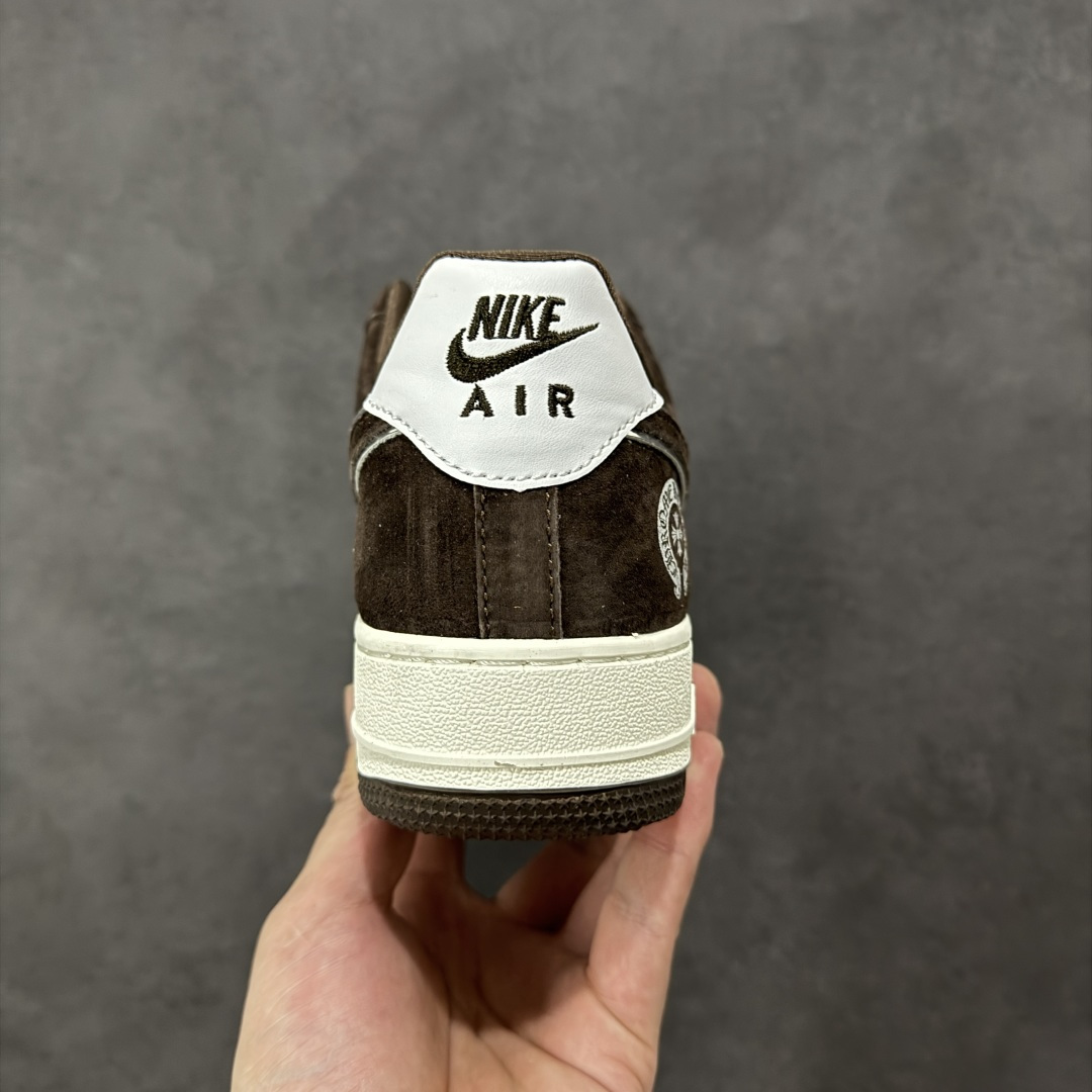 【纯原】NIke Air Force 1 '07 Low “克罗心联名——浅栗翻毛”空军一号 低帮 运动