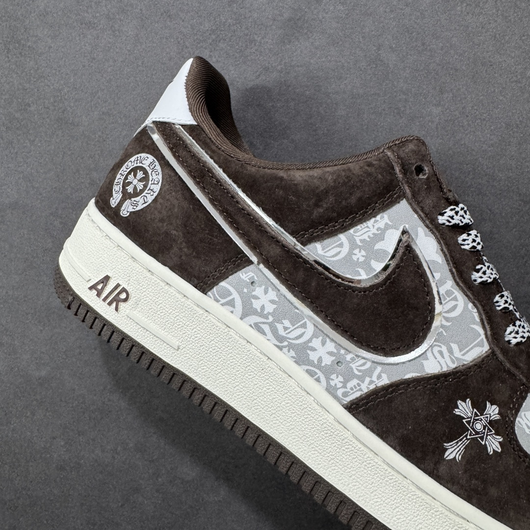【纯原】NIke Air Force 1 '07 Low “克罗心联名——浅栗翻毛”空军一号 低帮 运动