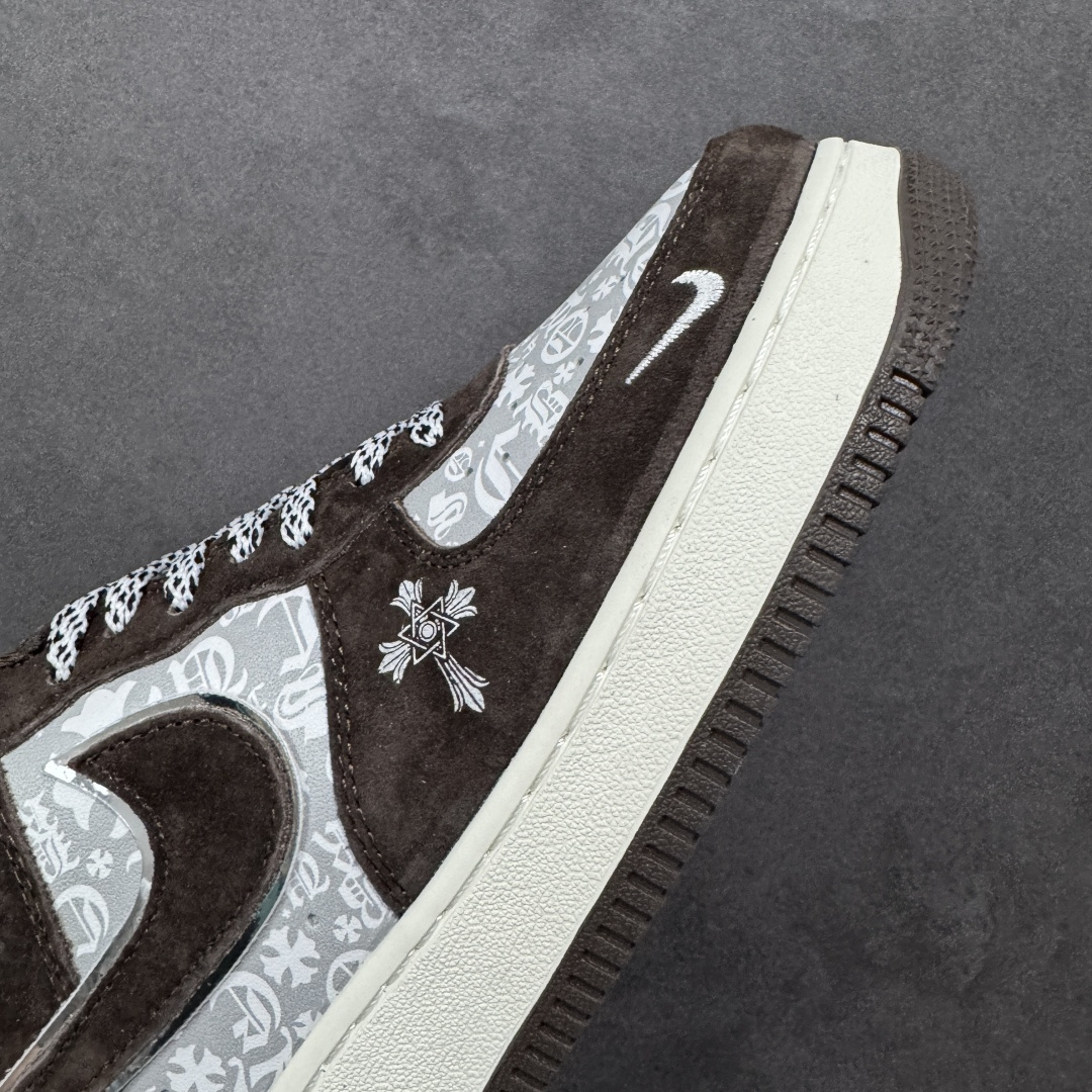 【纯原】NIke Air Force 1 '07 Low “克罗心联名——浅栗翻毛”空军一号 低帮 运动