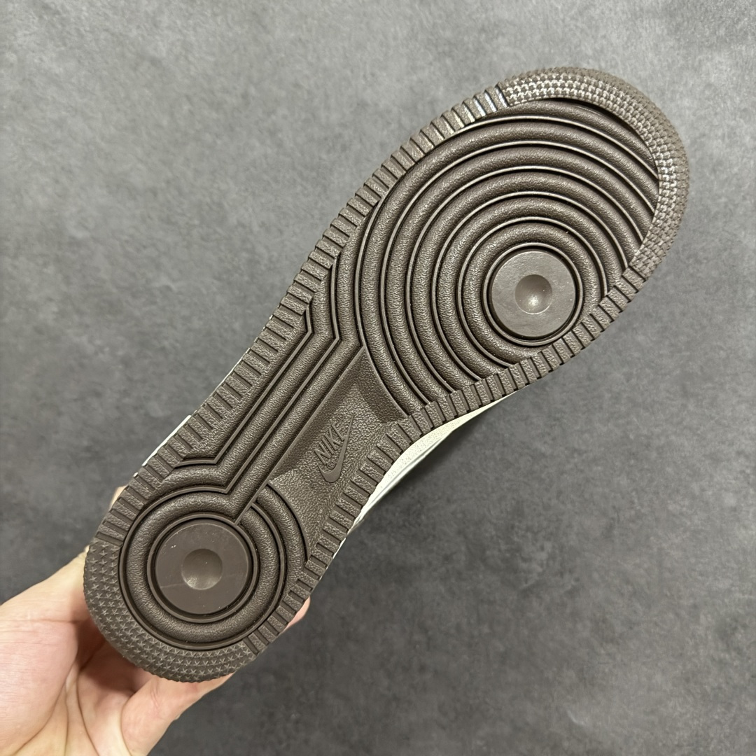 【纯原】NIke Air Force 1 '07 Low “克罗心联名——浅栗翻毛”空军一号 低帮 运动