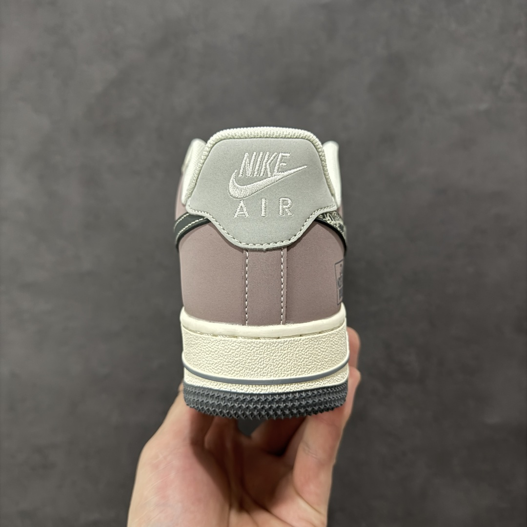 【纯原】Nike Air Force 1 '07 Low “北面联名——米灰黑涂鸦勾”空军一号 高端定制
