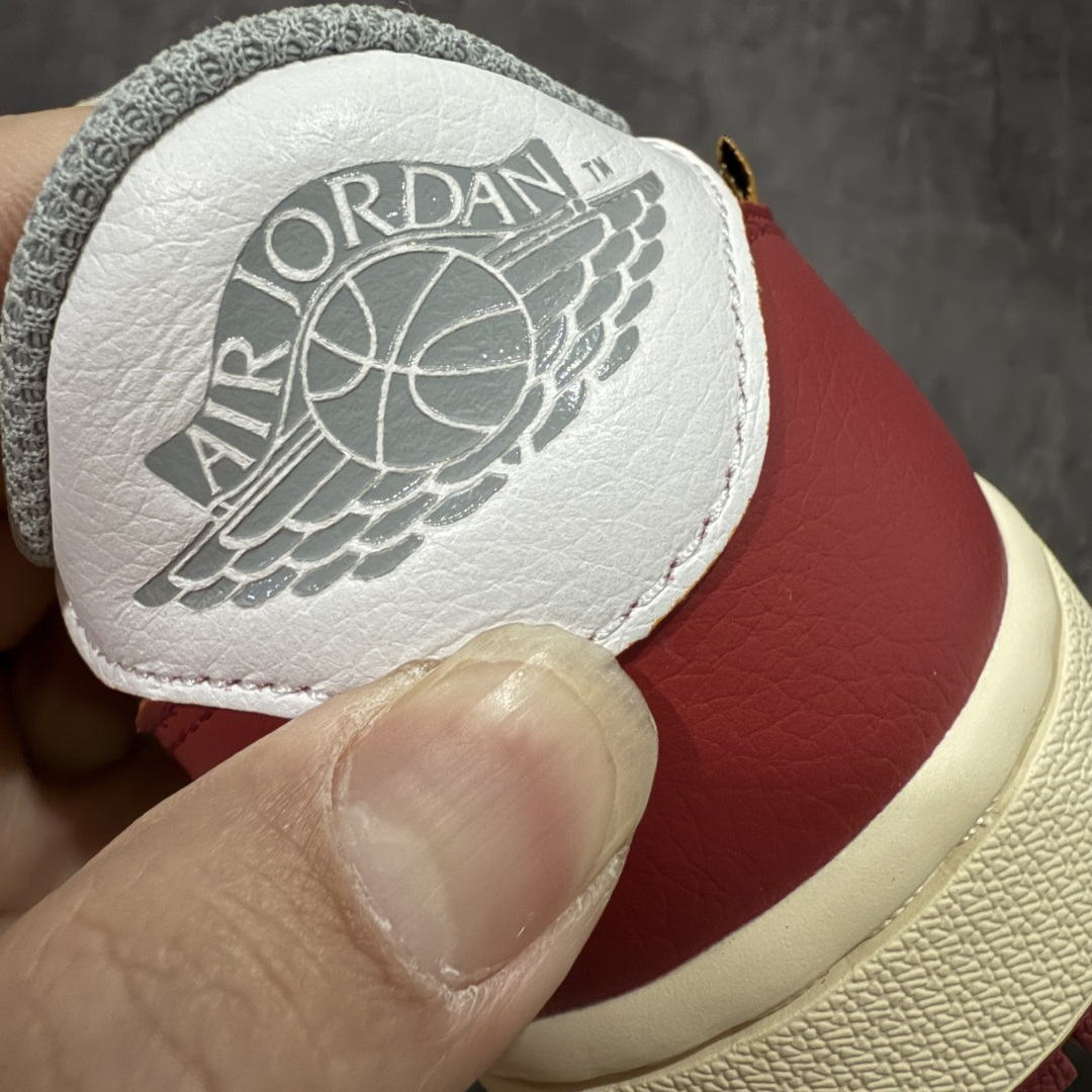 图片[2]-【原厂版】Union x Air Jordan 低帮黑白红 AJ1低邦 男女同款 乔丹篮球鞋系列 HQ6998-106 国内一线头部知名大厂出品 高端外贸零售专供品质 原鞋原楦头纸板开发 原厂防尘纸 极致一眼正品既视感 尺码：36-47.5带半码-选品中心