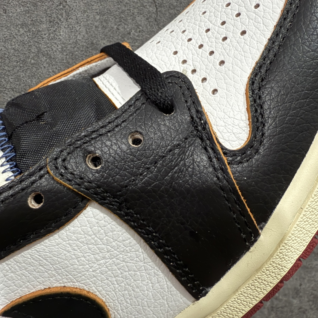 图片[5]-【原厂版】Union x Air Jordan 低帮黑白红 AJ1低邦 男女同款 乔丹篮球鞋系列 HQ6998-106 国内一线头部知名大厂出品 高端外贸零售专供品质 原鞋原楦头纸板开发 原厂防尘纸 极致一眼正品既视感 尺码：36-47.5带半码-选品中心