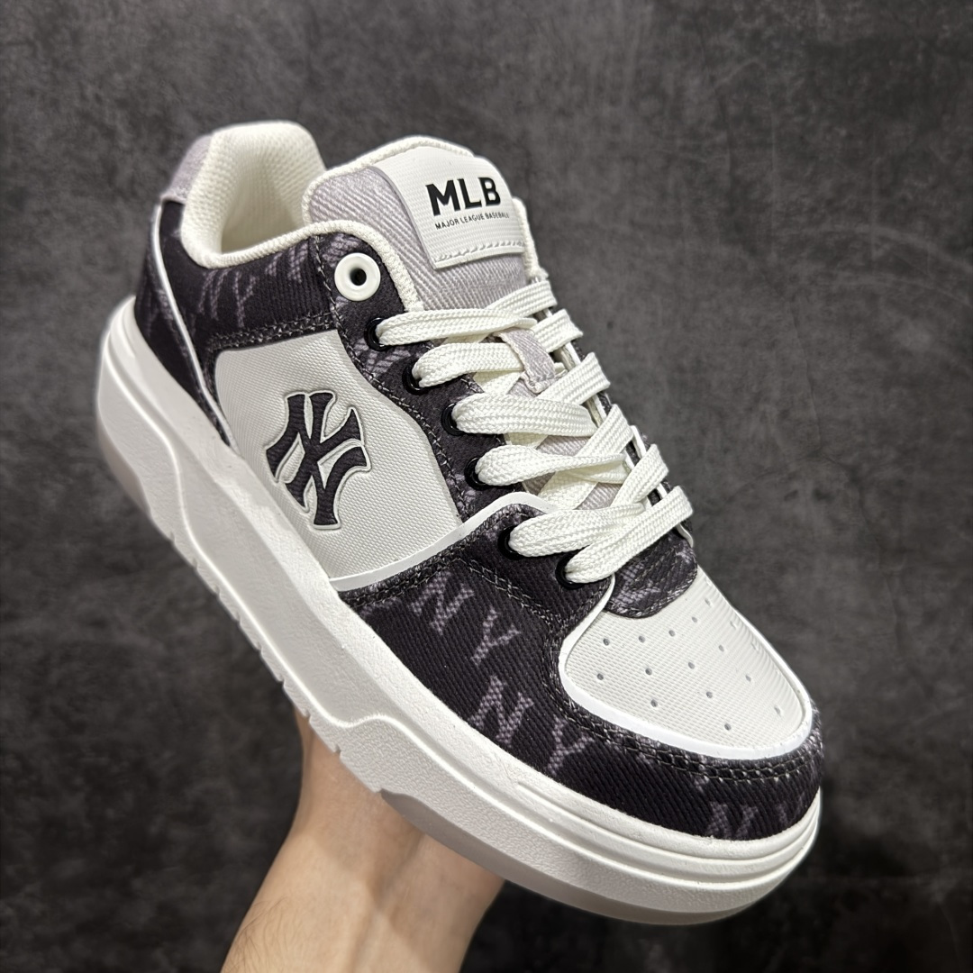 【纯原】韩国洋基队NY大标潮流老爹鞋MLB小白鞋市面上唯一顶级纯原版本 原材料打造 原楦原档案数据开发版