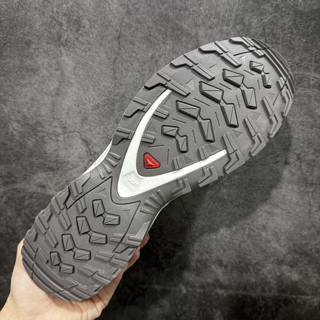 【纯原】SALOMON 萨洛蒙 XA PRO 3D 户外运动 网布减震防滑透气 低帮跑步鞋 男女同款 白