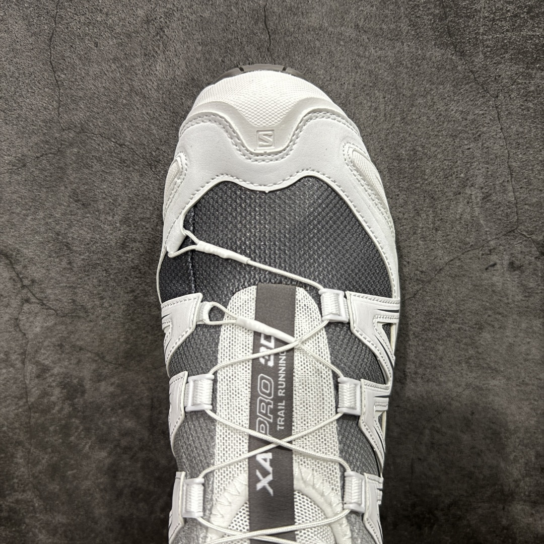 【纯原】SALOMON 萨洛蒙 XA PRO 3D 户外运动 网布减震防滑透气 低帮跑步鞋 男女同款 白