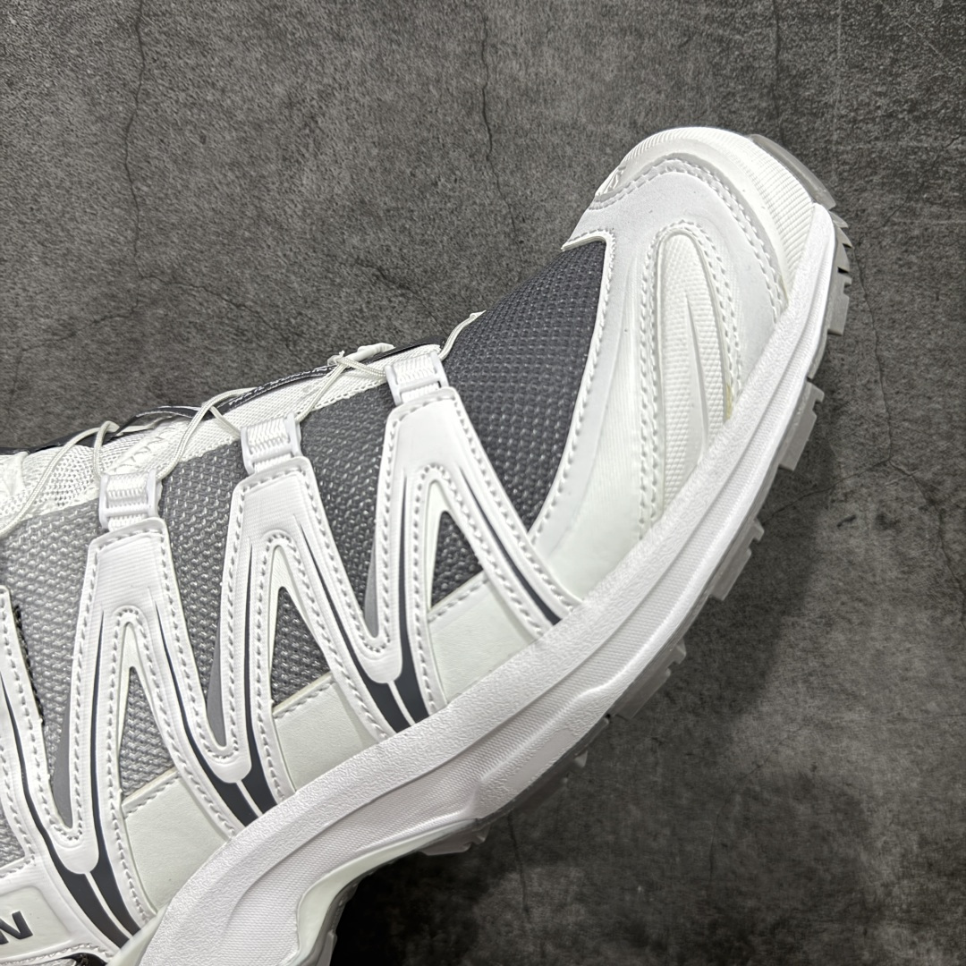 【纯原】SALOMON 萨洛蒙 XA PRO 3D 户外运动 网布减震防滑透气 低帮跑步鞋 男女同款 白