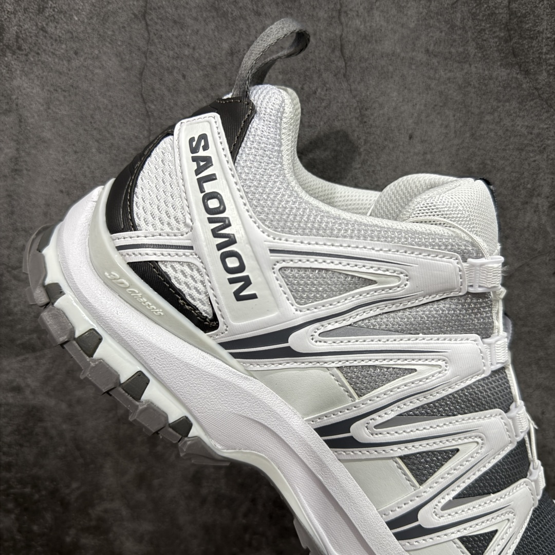 【纯原】SALOMON 萨洛蒙 XA PRO 3D 户外运动 网布减震防滑透气 低帮跑步鞋 男女同款 白