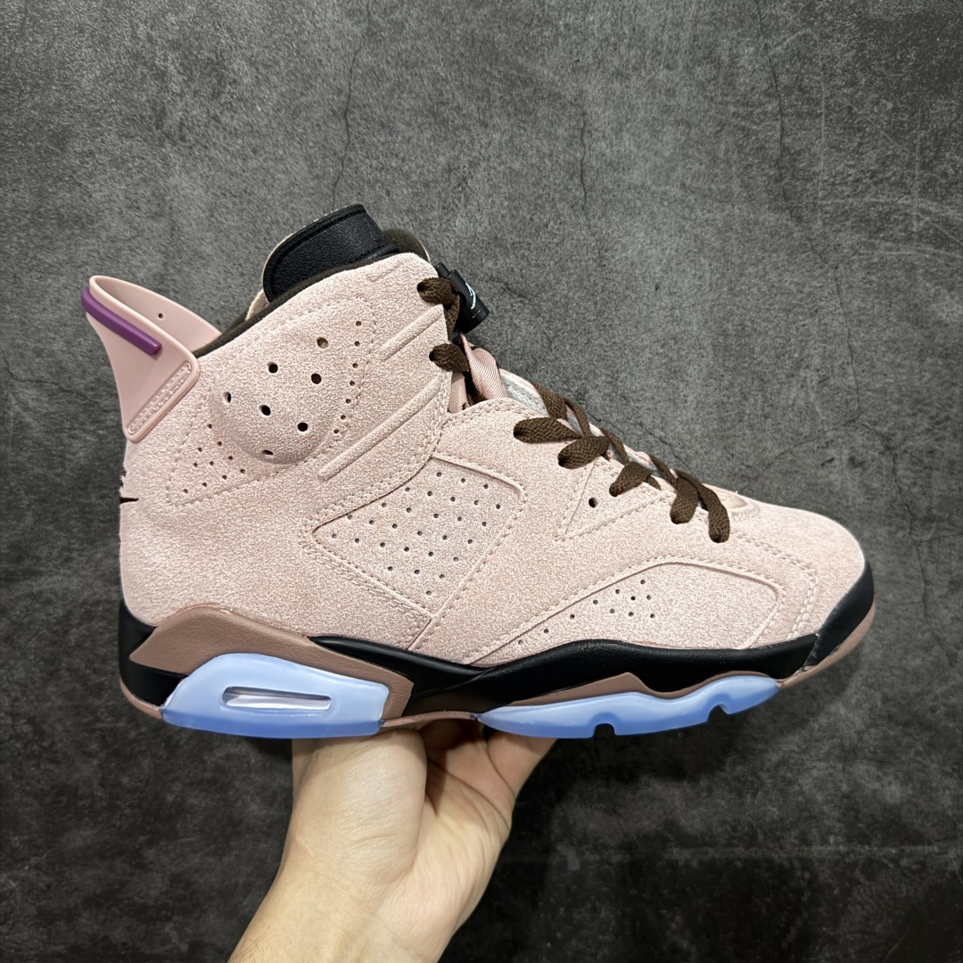 【纯原】A Ma Maniere x Air Jordan 6 AJ6烟熏粉紫 货号：IF3103-20