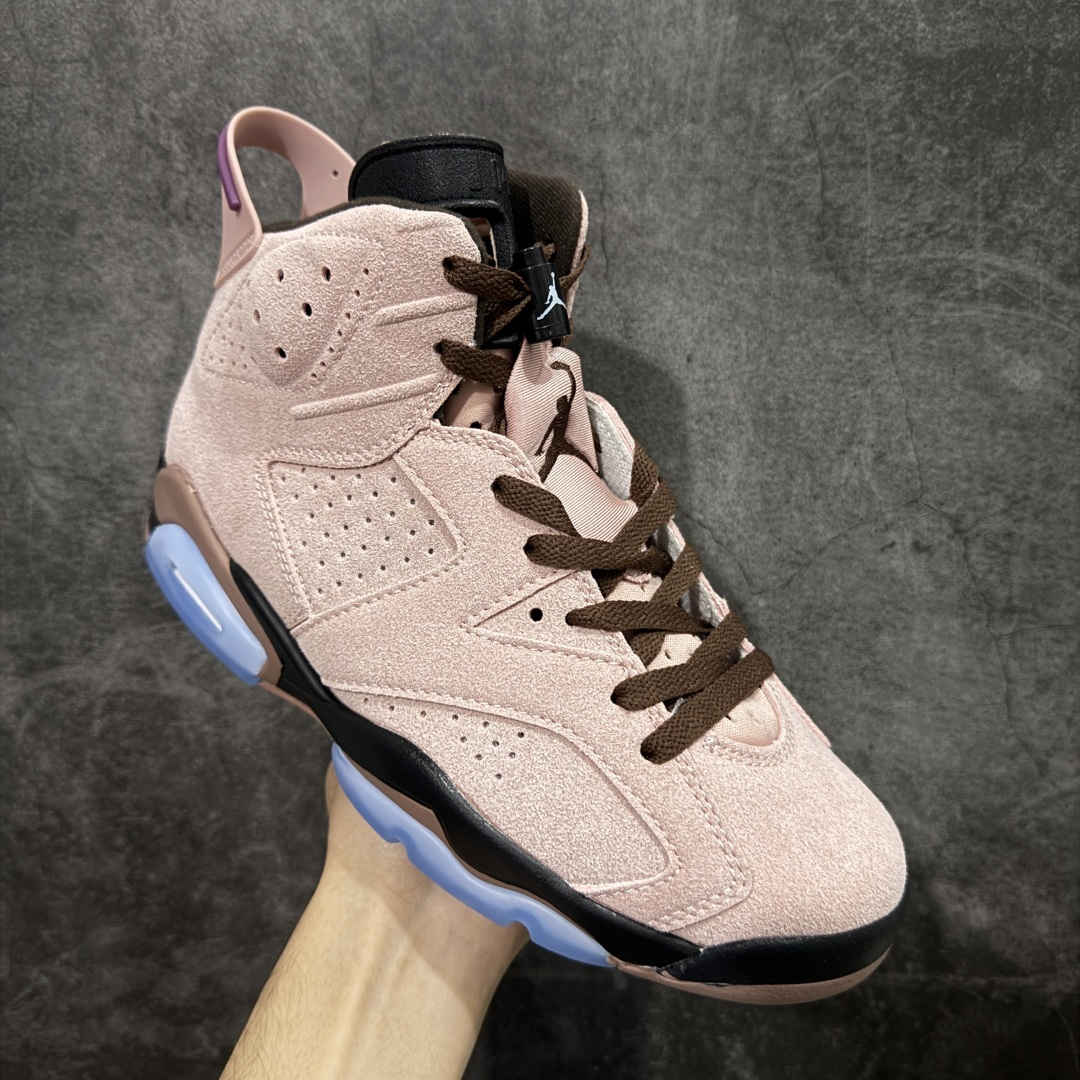 【纯原】A Ma Maniere x Air Jordan 6 AJ6烟熏粉紫 货号：IF3103-20