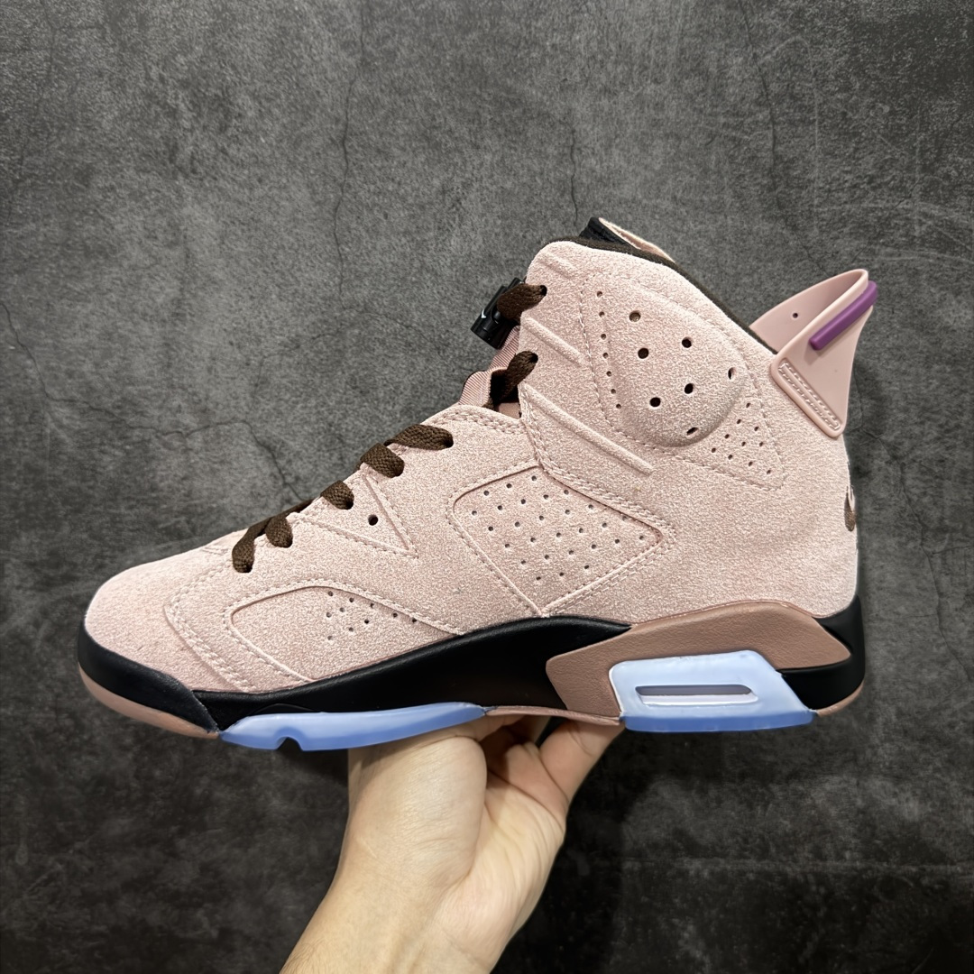 【纯原】A Ma Maniere x Air Jordan 6 AJ6烟熏粉紫 货号：IF3103-20