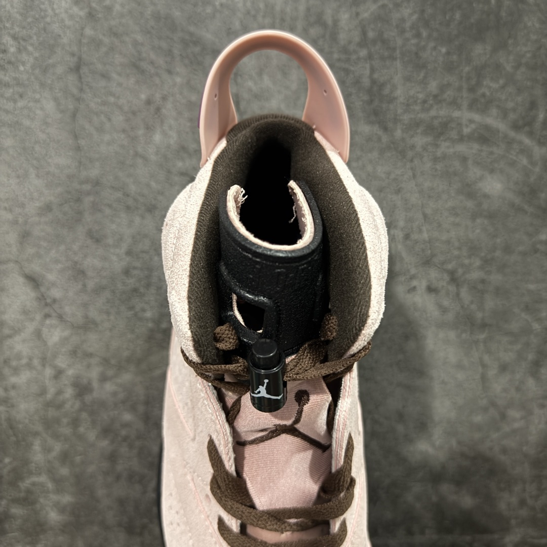 【纯原】A Ma Maniere x Air Jordan 6 AJ6烟熏粉紫 货号：IF3103-20