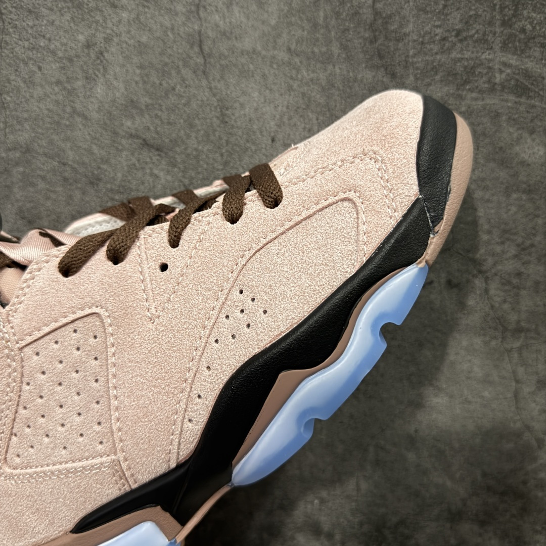 【纯原】A Ma Maniere x Air Jordan 6 AJ6烟熏粉紫 货号：IF3103-20