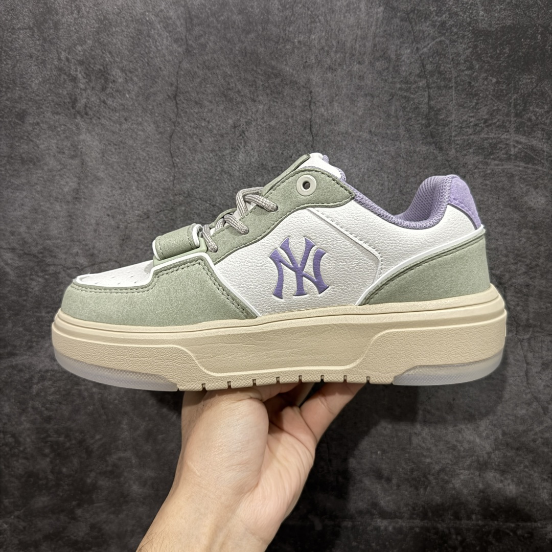 【纯原】韩国洋基队NY大标潮流老爹鞋MLB小白鞋市面上唯一顶级纯原版本 原材料打造 原楦原档案数据开发版