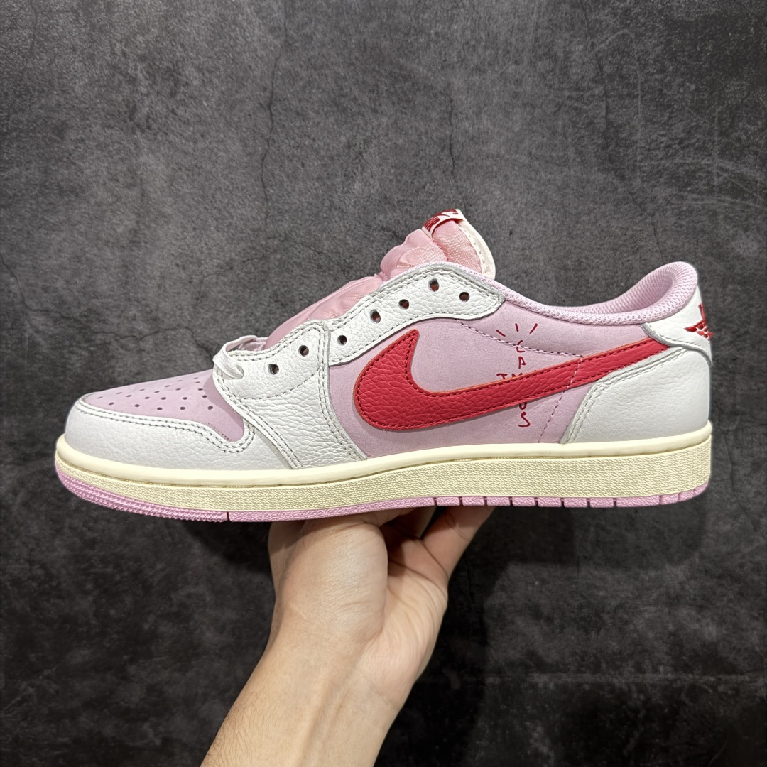 【纯原】Travis Scott x Air Jordan AJ1 Low OG SP TS联名倒钩低帮