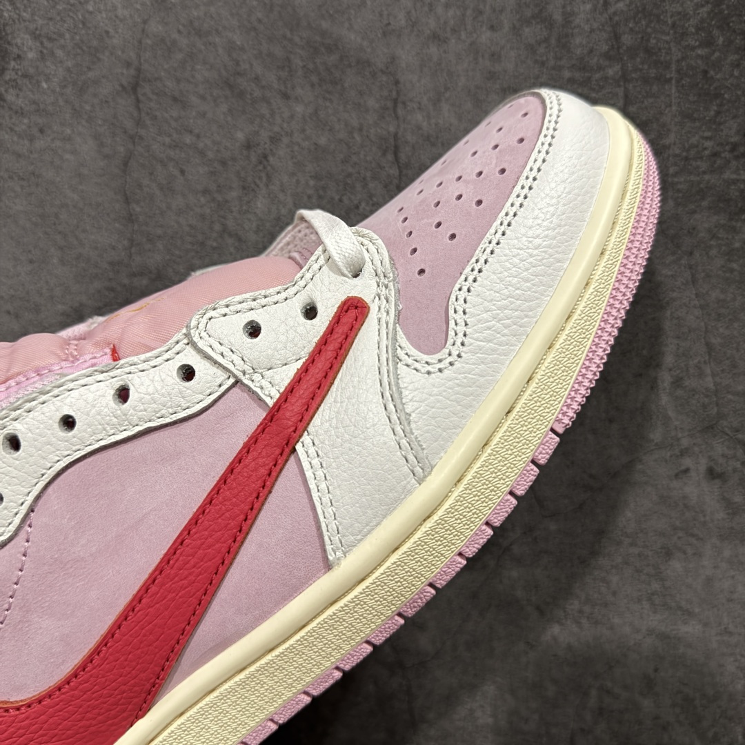 【纯原】Travis Scott x Air Jordan AJ1 Low OG SP TS联名倒钩低帮