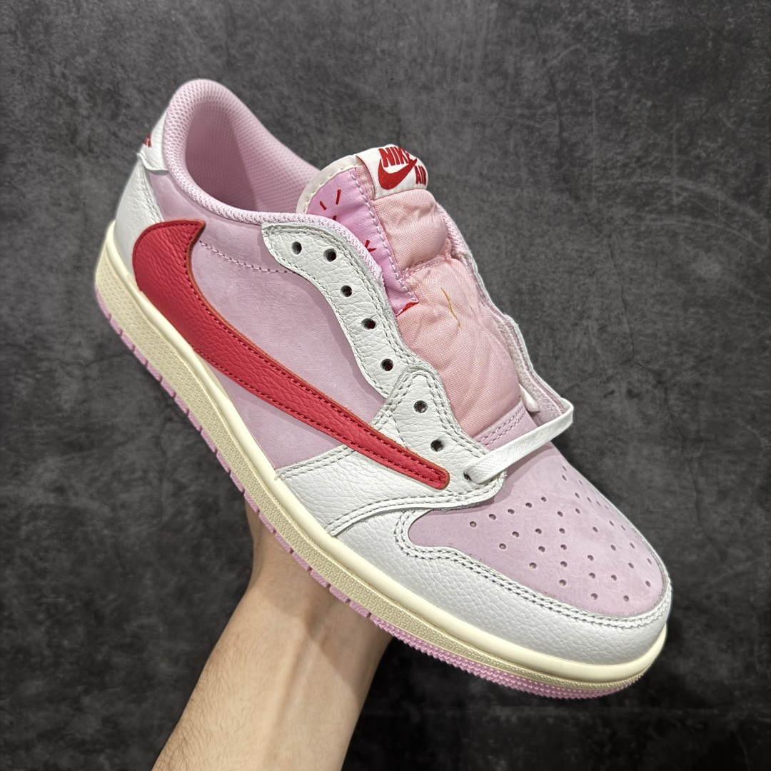 【纯原】Travis Scott x Air Jordan AJ1 Low OG SP TS联名倒钩低帮