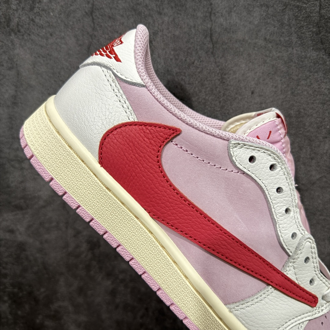 【纯原】Travis Scott x Air Jordan AJ1 Low OG SP TS联名倒钩低帮