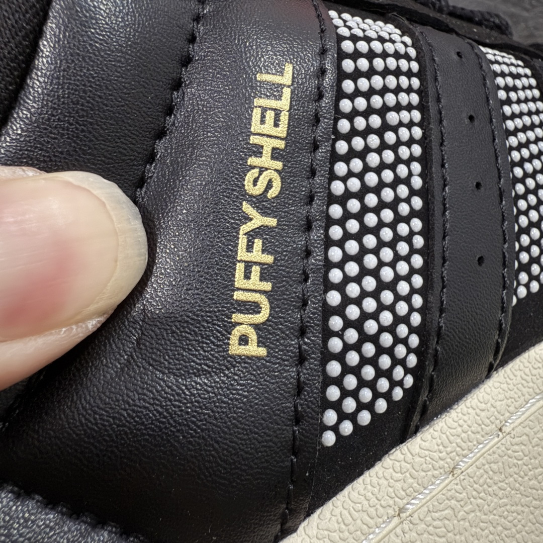 图片[3]-【纯原版】GALI x adidas originals SUPERSTAR PUFFY SHELL 贝壳头系列 厚底三叶草低帮经典百搭休闲运动板鞋 纯原版出货 目前市场最优 正确版型材料 配件齐全 正确大鞋盒 清洁度细节都优于市场版本 欢迎对比 货号：KJ6976 号码：36-45-选品中心