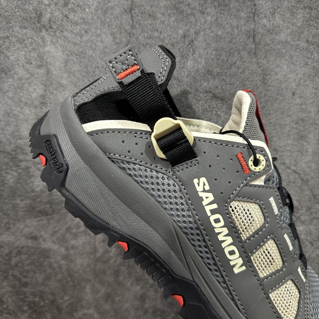 【纯原】SALOMON萨洛蒙 Techamphibian 5 T5圆头舒适 透气速干抓地 溯溪鞋 纯原外