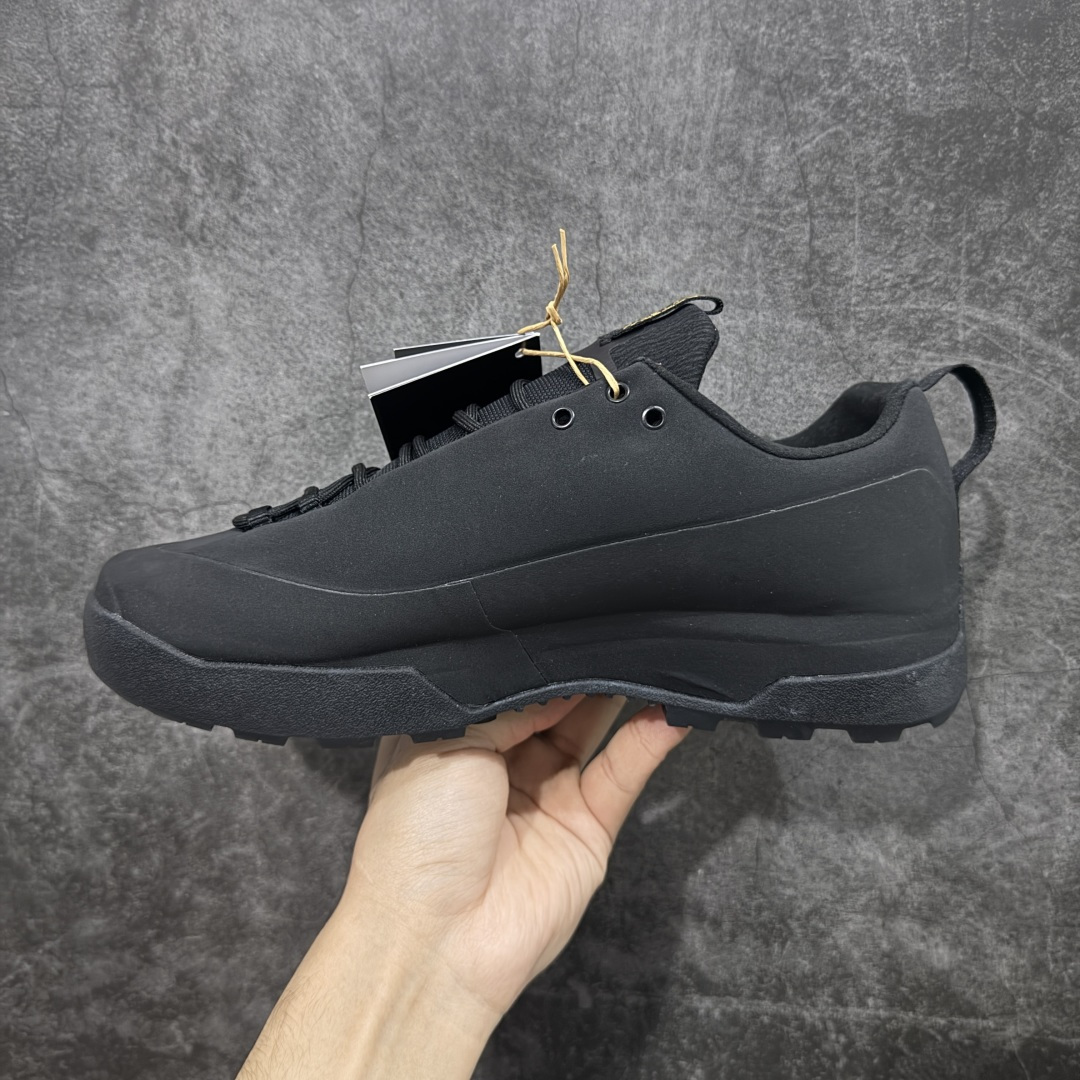 【纯原】Arcteryx始祖鸟 Konseal Shoe 舒适 防滑耐磨透气支撑抓地 登山鞋 黑金正确原