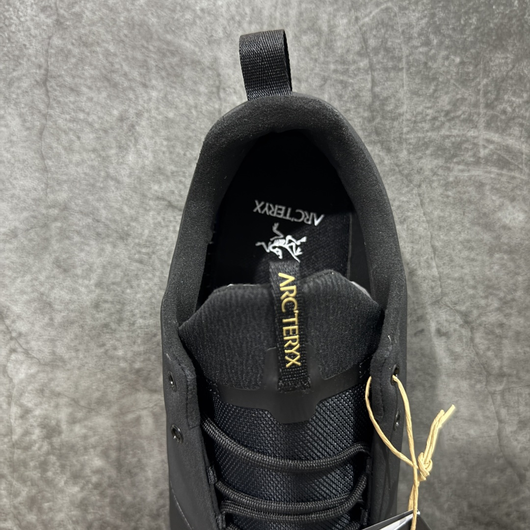 【纯原】Arcteryx始祖鸟 Konseal Shoe 舒适 防滑耐磨透气支撑抓地 登山鞋 黑金正确原
