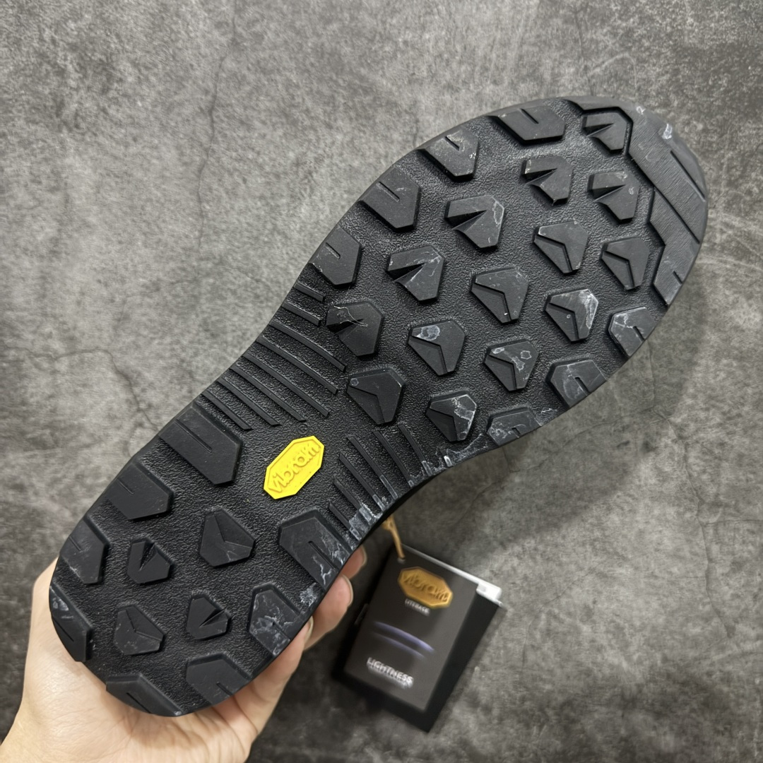 【纯原】Arcteryx始祖鸟 Konseal Shoe 舒适 防滑耐磨透气支撑抓地 登山鞋 黑金正确原