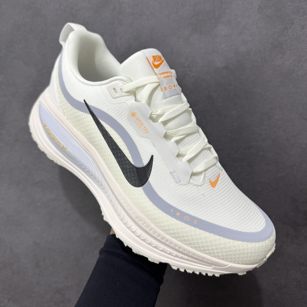 图片[3]-【公司级】Nike VOMERO 18 GTX 耐克 舒适减震防滑 低帮跑步鞋 全掌ReactX泡绵中底 前掌和后跟还配备了Air Zoom气垫单元 据说跑起来更快更舒适哦 这次最大的升级点 首次引入了ReactX泡绵 货号： HQ7002-100 尺码：40-45-选品中心