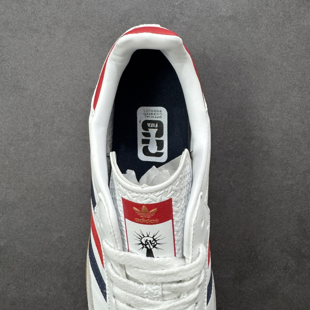 图片[7]-【公司级】Adidas三叶草SAMBA OG 休闲板鞋 性价比天花板 该鞋款鞋面采用多种材料拼接(缝/车线) Superstar系列又备受众多滑板爱好者的青睐 这款Superstar经典鞋 沿用50年来的贝壳鞋头样式 继往开来 采用皮革鞋面和浑厚全包大底设计 烫金徽标伴你在滑板上留下“流星”般绚丽的轨迹 货号： HQ4950 尺码： 36 36.5 37.5 38 38.5 39 40 40.5 41 42 42.5 43 44 44.5 45 编码：YQA170180-选品中心