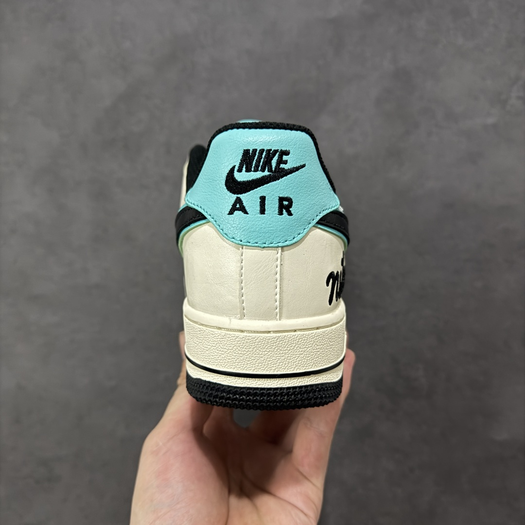 【纯原】Nike Air Force 1'07 Low 杏白墨青 空军一号低帮休闲板鞋#原楦头原纸板 高
