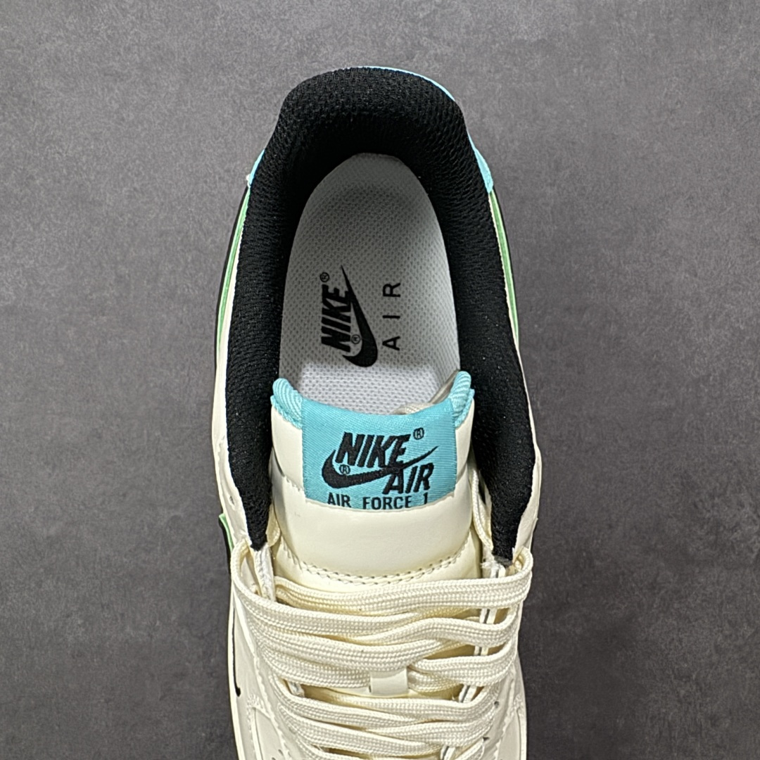 【纯原】Nike Air Force 1'07 Low 杏白墨青 空军一号低帮休闲板鞋#原楦头原纸板 高