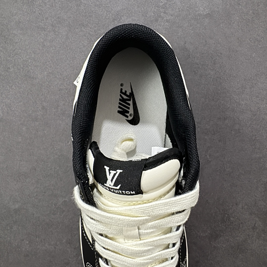 【纯原】Nike SB Dunk Low LV联名 米白黑印花 高端定制 低帮休闲板鞋#定制鞋盒 大厂纯