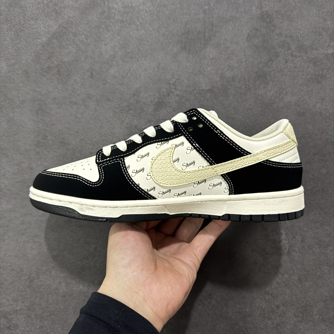 【纯原】Nike SB Dunk Low 斯图西联名 米鳞勾 周年高端定制 低帮休闲板鞋#定制鞋盒 大厂
